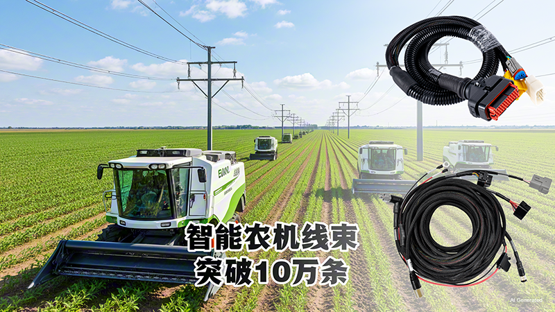 喜訊！蘇州凱佰樂(lè)智能農(nóng)機(jī)線(xiàn)束生產(chǎn)破10萬(wàn)條